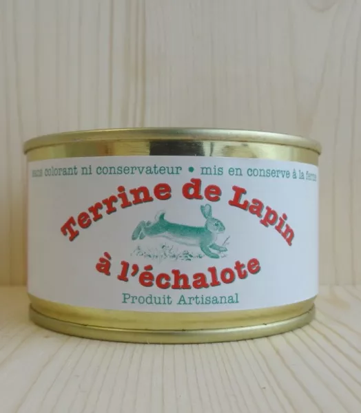 Terrine de Lapin à l'échalote