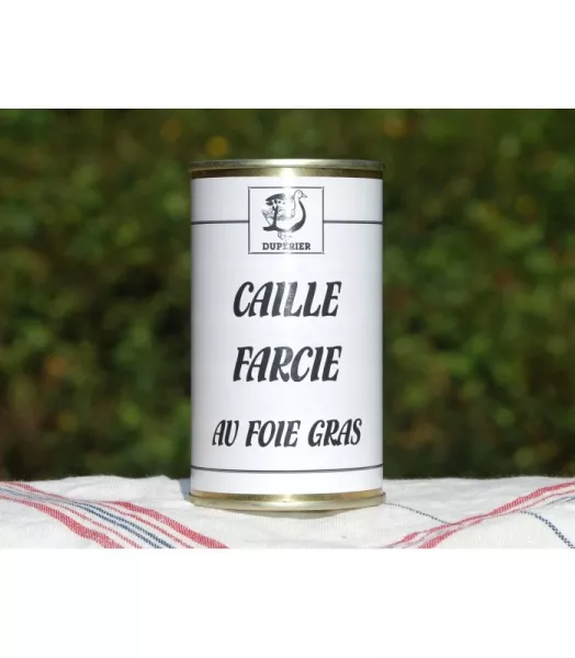 Caille farcie au foie gras